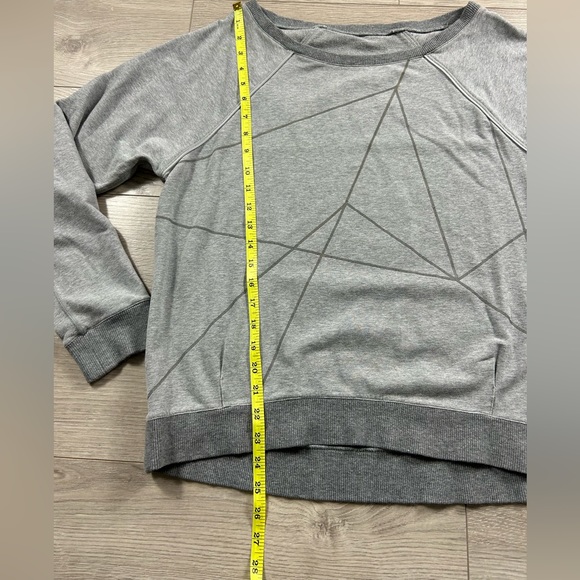 Lululemon Crew Love Pullover *Reflective Heathered Medium Grey - Picture 12 of 13